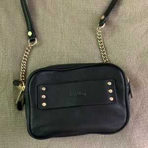 Sam Edelman Leather Crossbody Camera Bag